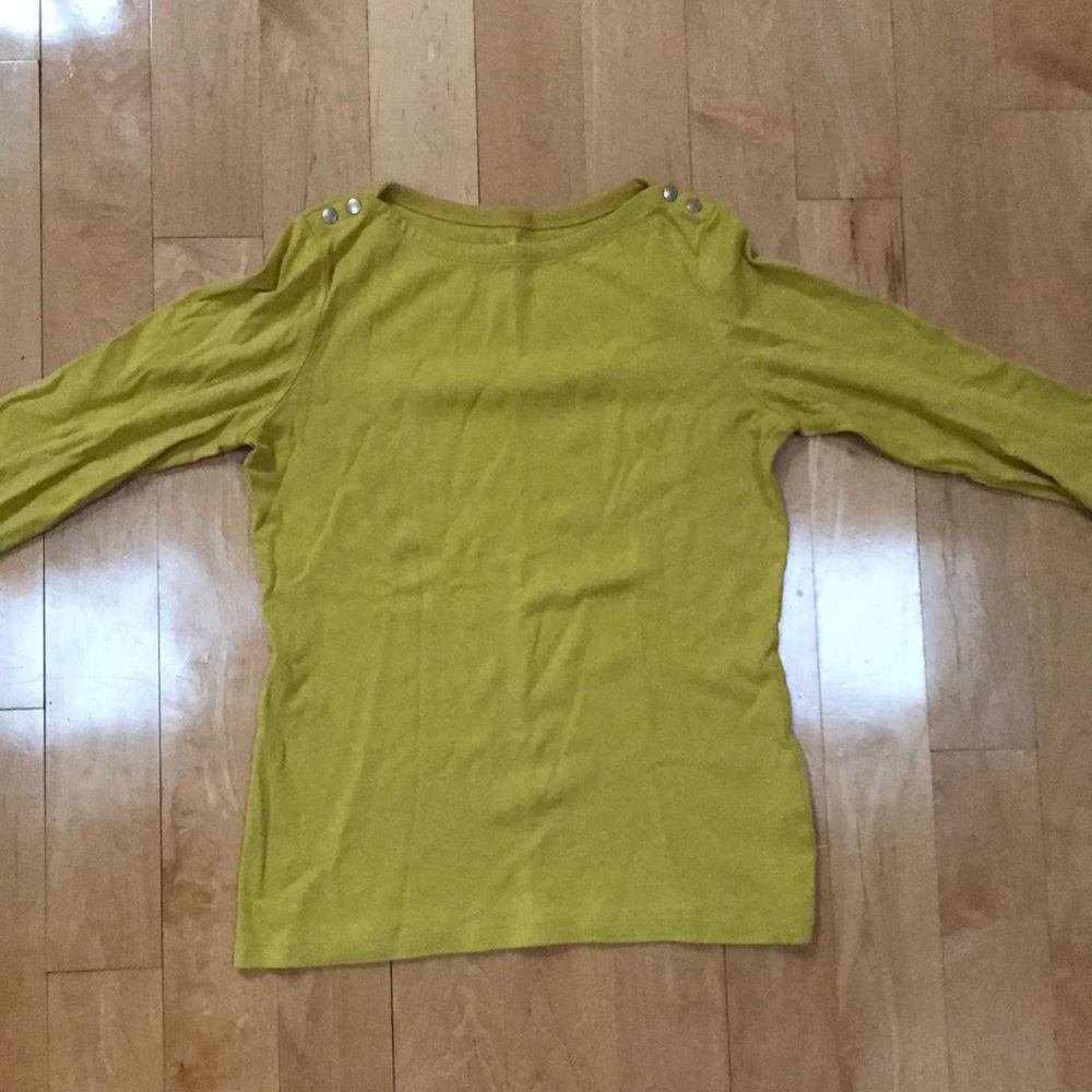 Lands End boat neck tee